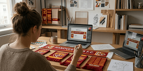 Fanschal individuell gestalten